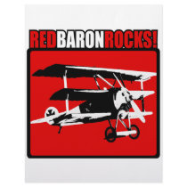 Red Baron Rocks! Custom Letterhead