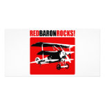 Red Baron Rocks! Photo Card
