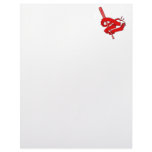 red baseball bat logo letterhead template