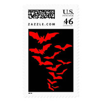 red bats postage