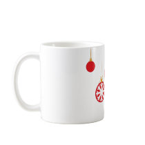 Red Baubles Mug