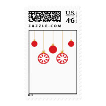 Red Baubles Postage