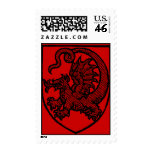 Red Bavarian Dragon Postage