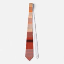 Red beach huts tie
