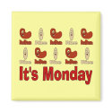 Red Beans on Monday magnets