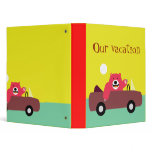 Red Bear Vacation Binder