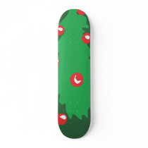 Red bell Christmas tree Skate Boards