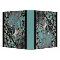 Red-bellied Woodpecker 3 Ring Binder