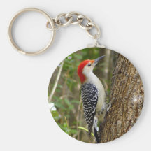 Red Bellied Woodpecker Keychain
