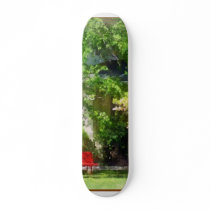 Red Bench by Pink Tree skateboards