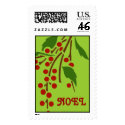 Red Berries Noel Stamp by litabug Red Berries Noel Stamp