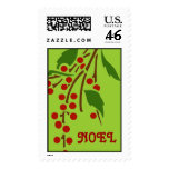 Red Berries Noel Stamp