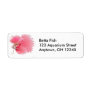 Red Betta Fighting Fish Label