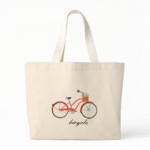 Red Bicycle bags by trennea Red Bicycle bags