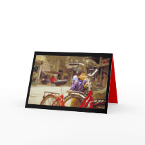Red bicycle cards by PBworks Red bicycle cards