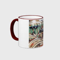 "Red Bicycles' Mug mugs