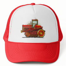 Red Big Dozer Tractor Hats