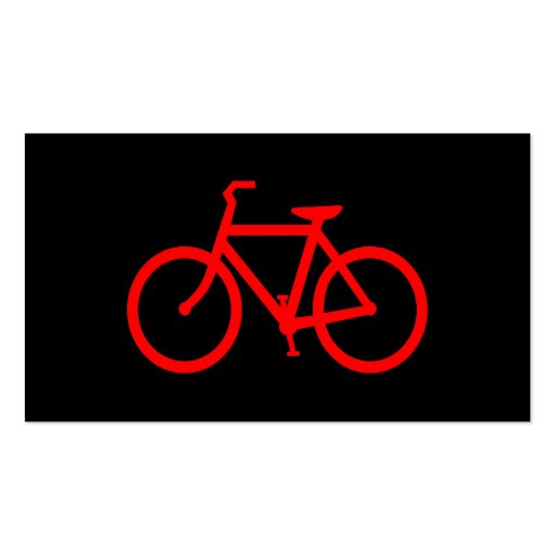 Red Bike Business Cards