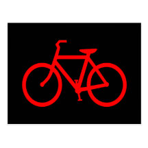 Red Bike Post Cards