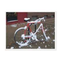 Red Bike Post Card