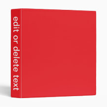 Red Binder