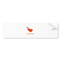 Red Bird Apocalypse bumper stickers