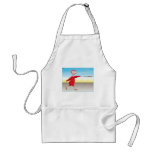 Red Bird Apron