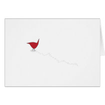 Red Bird Christmas cards
