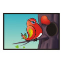 Red Bird in Love posters