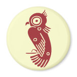 Red Bird Refrigerator Magnet
