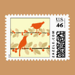 Red Bird Stamp stamps