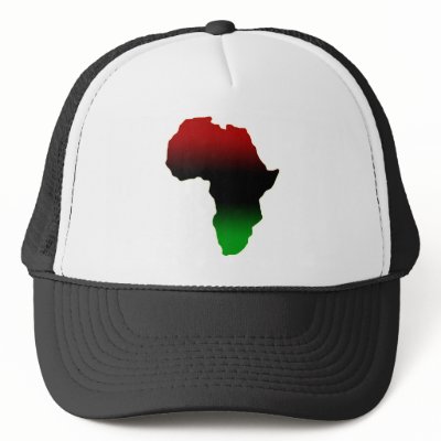 Africa Outline Black