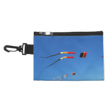 Red, Black, and Yellow Kite Accessories Bags