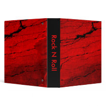Red & Black Attack Set Vinyl Binders
