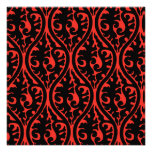 Red & Black Custom Invites