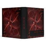 Red & Black Fractal Swirls