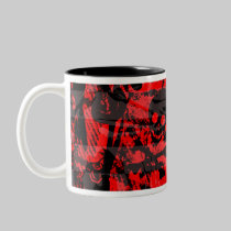 Red & Black Graffiti mugs