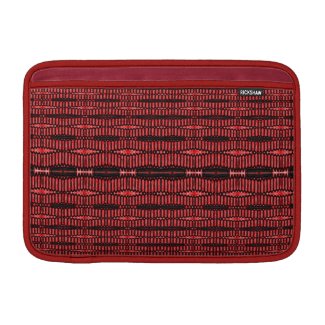 red black pattern sleeves for macbook air