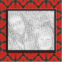 red black photoframe photo sculptures