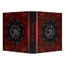 Red Black Tribal Aum Om Album Binder