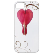 Red Bleeding Heart iPhone 5 Case-Mate