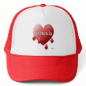 Red Bleeding Heart My Heart Bleeds For You Spanish hats by holidayhearth Red Bleeding Heart My Heart Bleeds For You Spanish hats