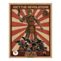 Red Blok Revolution posters