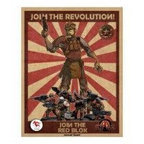 Red Blok Revolution posters