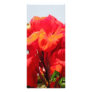 Red Bloom for Love Rack Card Template