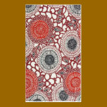 Red Blossom Standard Card business cards