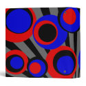 red blue black dots Black Burst