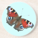 Red & Blue Butterfly Drink Coasters