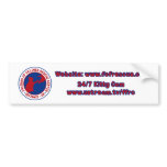 Red/Blue FFRC Bumper Sticker bumper stickers