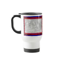 red blue frame mugs by DonnasPhotoFrames red blue frame mugs